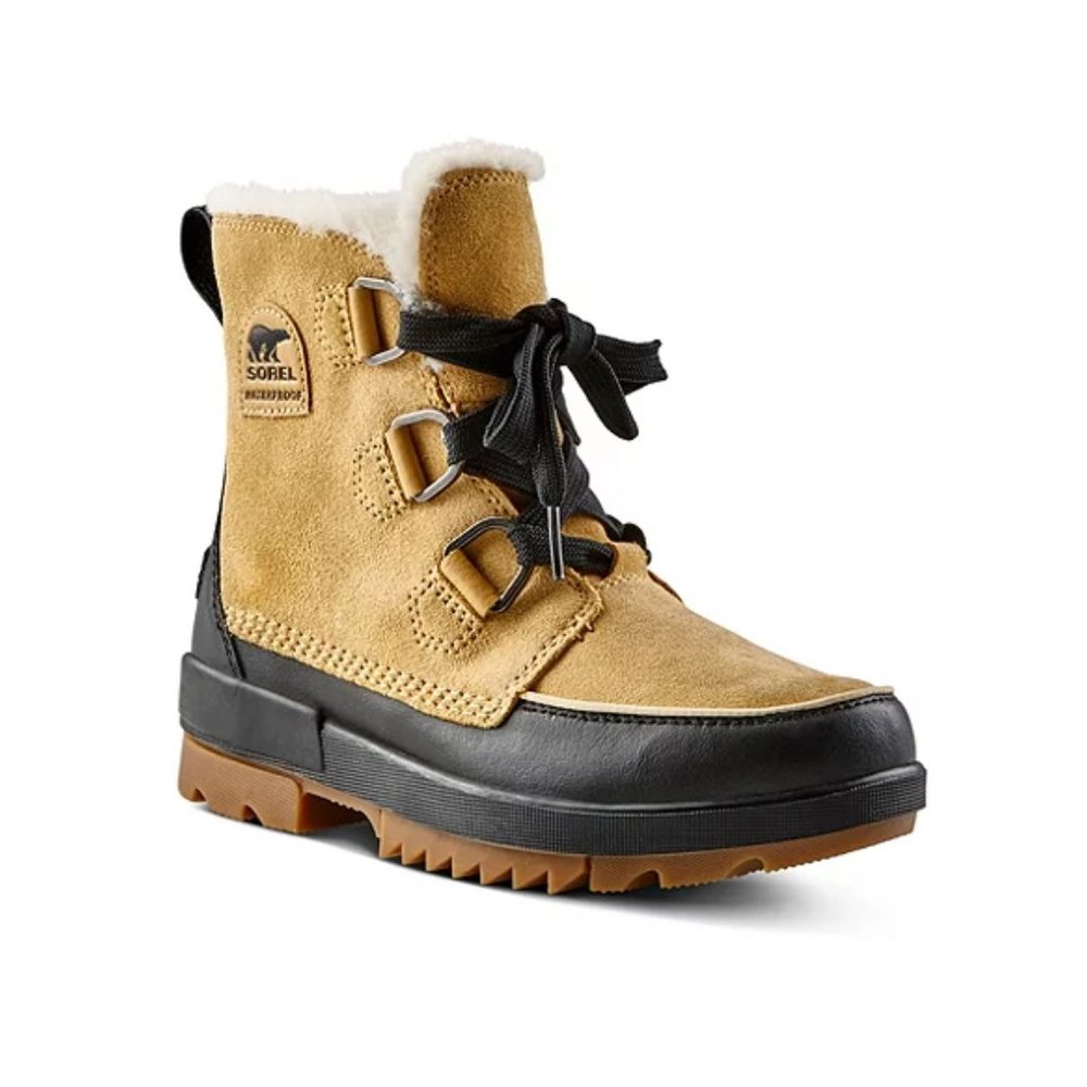 Sorel Womens Tivoli IV Winter Boots sz 7 Curry
